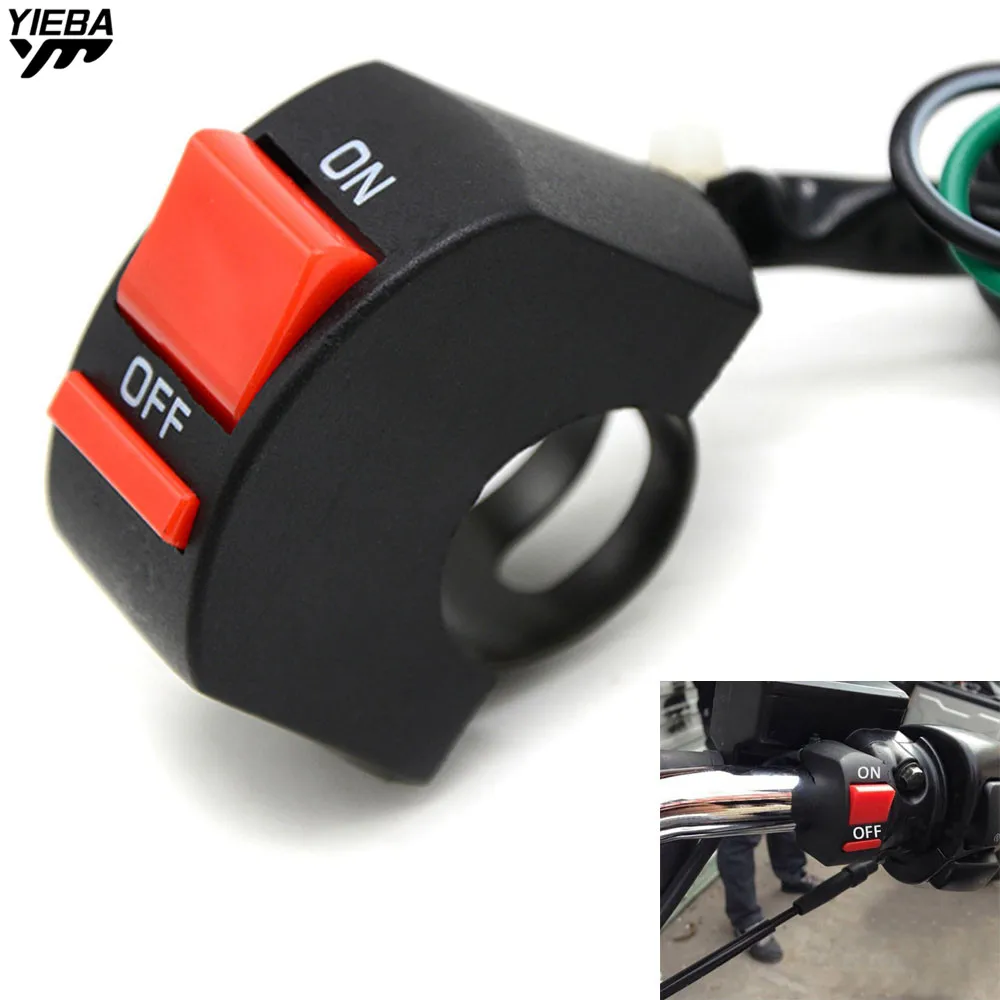 Motocycle 7/8" Handlebar With ON-OFF Light switch button Connector FOR honda CBF1000/A CB600F CBF600/SA CBR600F CB919 CBR900RR
Motocycle 7/8" Handlebar With ON-OFF Light switch button Connector FOR honda CBF1000/A CB600F CBF600/SA CBR600F CB919 CBR900RR