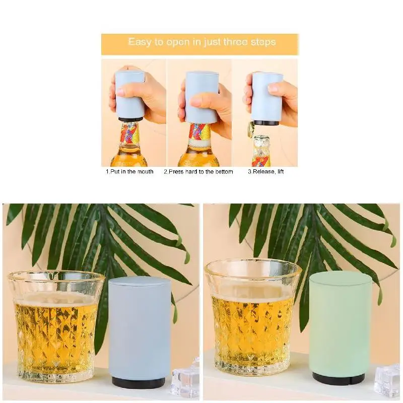 Magnet-Automatic Beer Bottle Opener Drink Wine Bottle Opener Kitchen Accessories Gadgets TB Sale
Magnet-Automatic Beer Bottle Opener Drink Wine Bottle Opener Kitchen Accessories Gadgets TB Sale