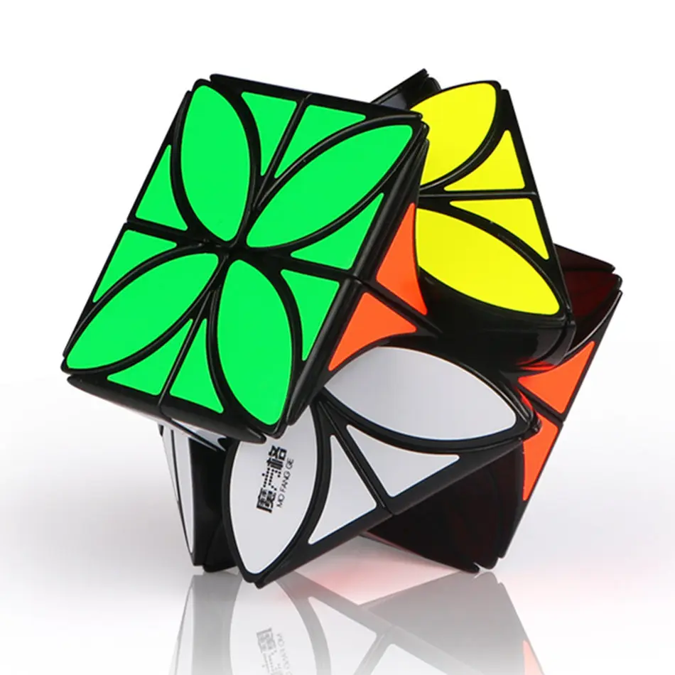 QiYi Four-leaf clover Cube 3x3 Magic Cube Strange-shape 3x3x3 Magic Cube Skew Speed Cube Professional Puzzle Toys
QiYi Four-leaf clover Cube 3x3 Magic Cube Strange-shape 3x3x3 Magic Cube Skew Speed Cube Professional Puzzle Toys