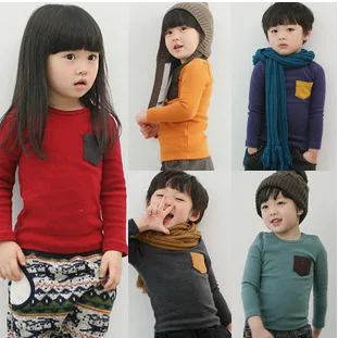 Long Sleeve Fashion Cotton T-shirts Solid Kids Girls T-shirt Kids Tops Tees Girl Boy's T Shirt Unisex Casual Children T Shirts
Long Sleeve Fashion Cotton T-shirts Solid Kids Girls T-shirt Kids Tops Tees Girl Boy's T Shirt Unisex Casual Children T Shirts