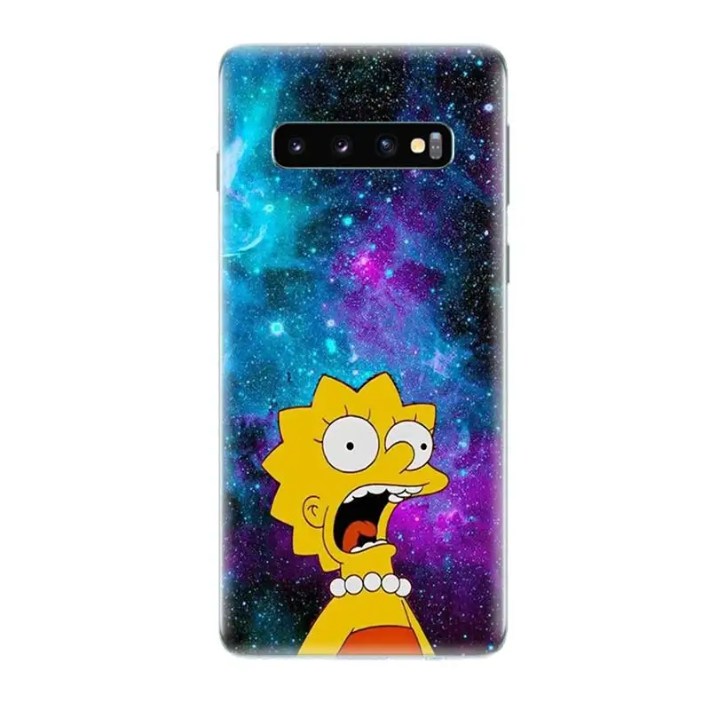 Барт Симпсон Фэнтези уникальные силиконовый чехол для samsung Galaxy A30 A20 A10 A50 A40 A70 A80 A90