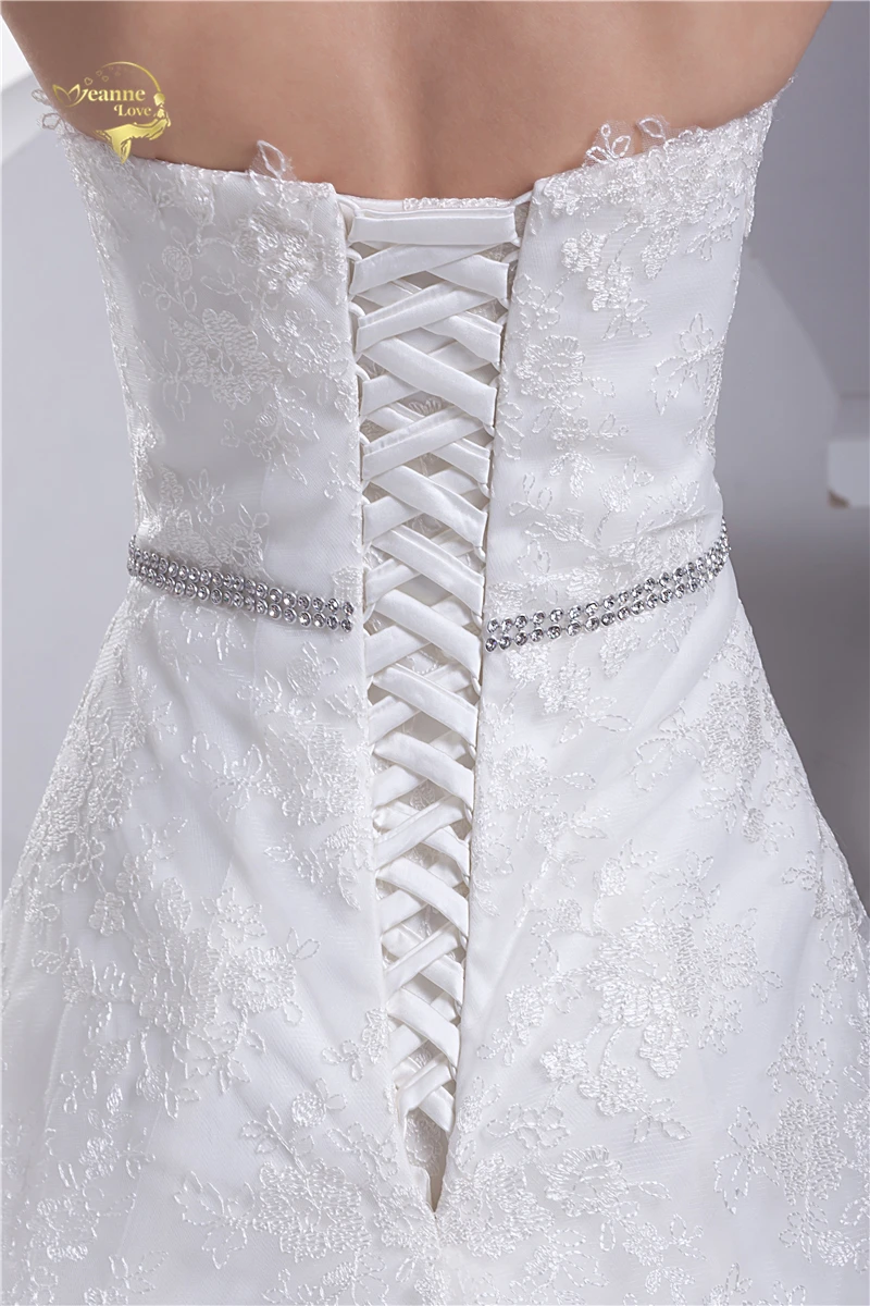 Jeanne Love New Perfect Wedding Dresses 2020 Casamento Bridal Gown Lace Robe De Mariage Vestido De Novia With Shiny Crystal Belt
Jeanne Love New Perfect Wedding Dresses 2020 Casamento Bridal Gown Lace Robe De Mariage Vestido De Novia With Shiny Crystal Belt