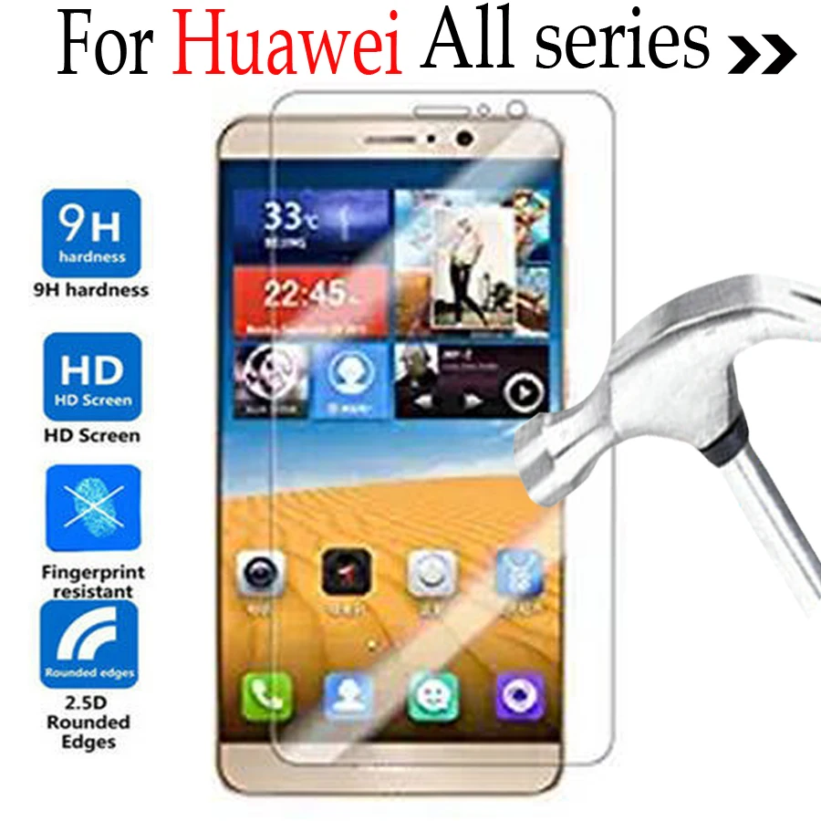 Для huawei P9 P6 V8 G8 Y6 mate 7 9 Plus чехол с пленкой из закаленного стекла на Huawei honor 4C 5C 5X 7i