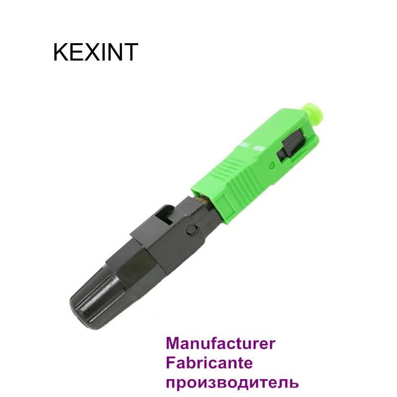 Wholesale fiber Connector KEXINT Fiber optica Fast connector SC/APC 55MM long 3.0 2.0 0.9 / 50pieces
Wholesale fiber Connector KEXINT Fiber optica Fast connector SC/APC 55MM long 3.0 2.0 0.9 / 50pieces