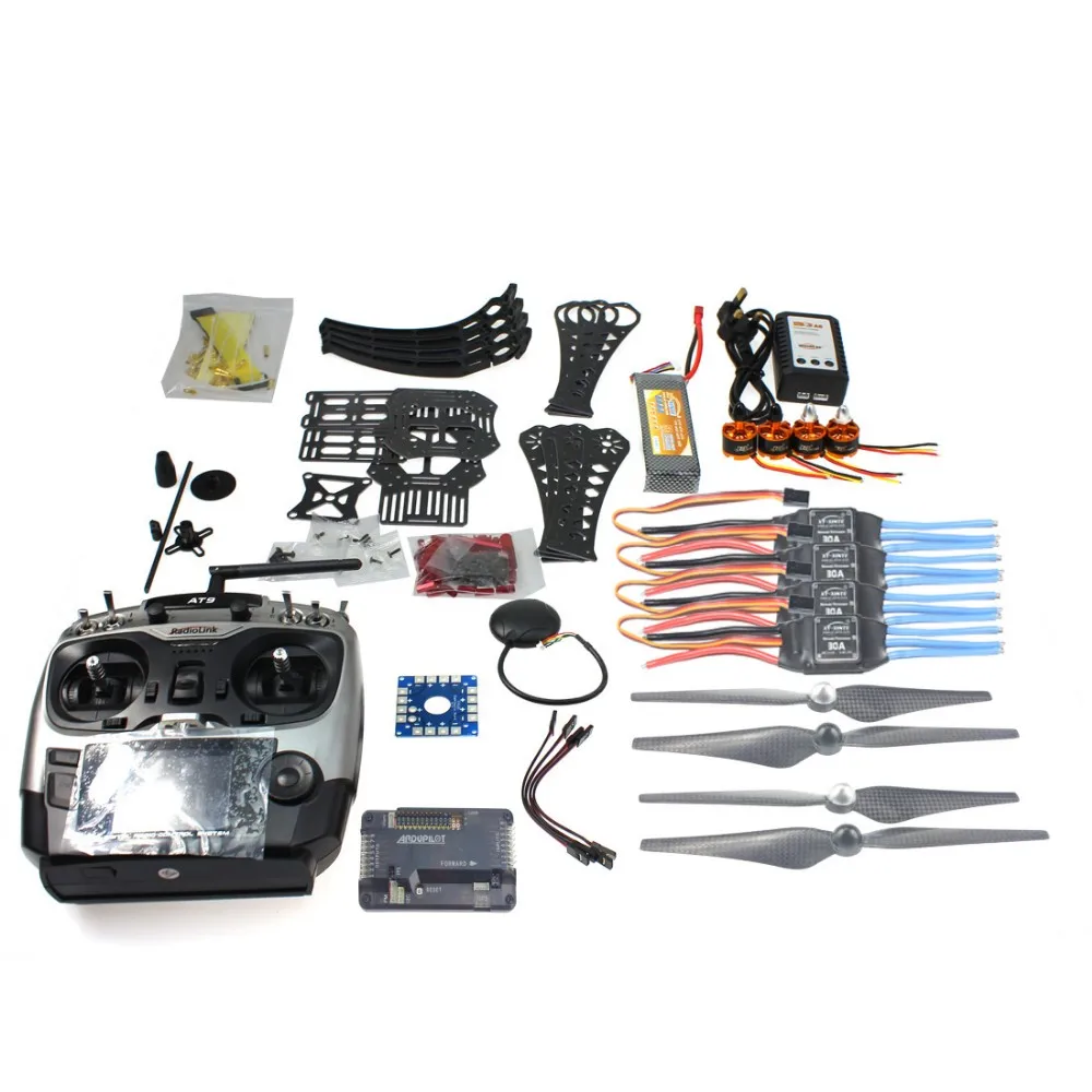 Дрон F14892-C DIY RC, Квадрокоптер ARF X4M360L Frame Kit с GPS APM 2,8 AT9 TX Frame Kit
Дрон F14892-C DIY RC, Квадрокоптер ARF X4M360L Frame Kit с GPS APM 2,8 AT9 TX Frame Kit