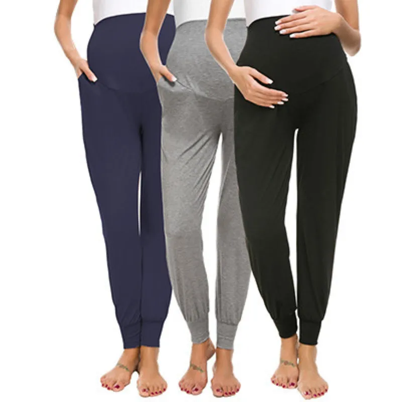 Pack of 3pcs Womens Maternity Pants Premium Ultra Soft High Waisted Classic Comfortable Premama Pregnancy Pants Plus Size
Pack of 3pcs Womens Maternity Pants Premium Ultra Soft High Waisted Classic Comfortable Premama Pregnancy Pants Plus Size