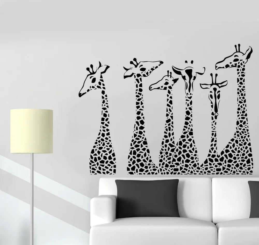 Modern Stylish Vinyl Wall Decal Giraffes Animals Sofa Background Art Wall Decor House Interior Bedroom Wall Stickers Mural LA783
Modern Stylish Vinyl Wall Decal Giraffes Animals Sofa Background Art Wall Decor House Interior Bedroom Wall Stickers Mural LA783