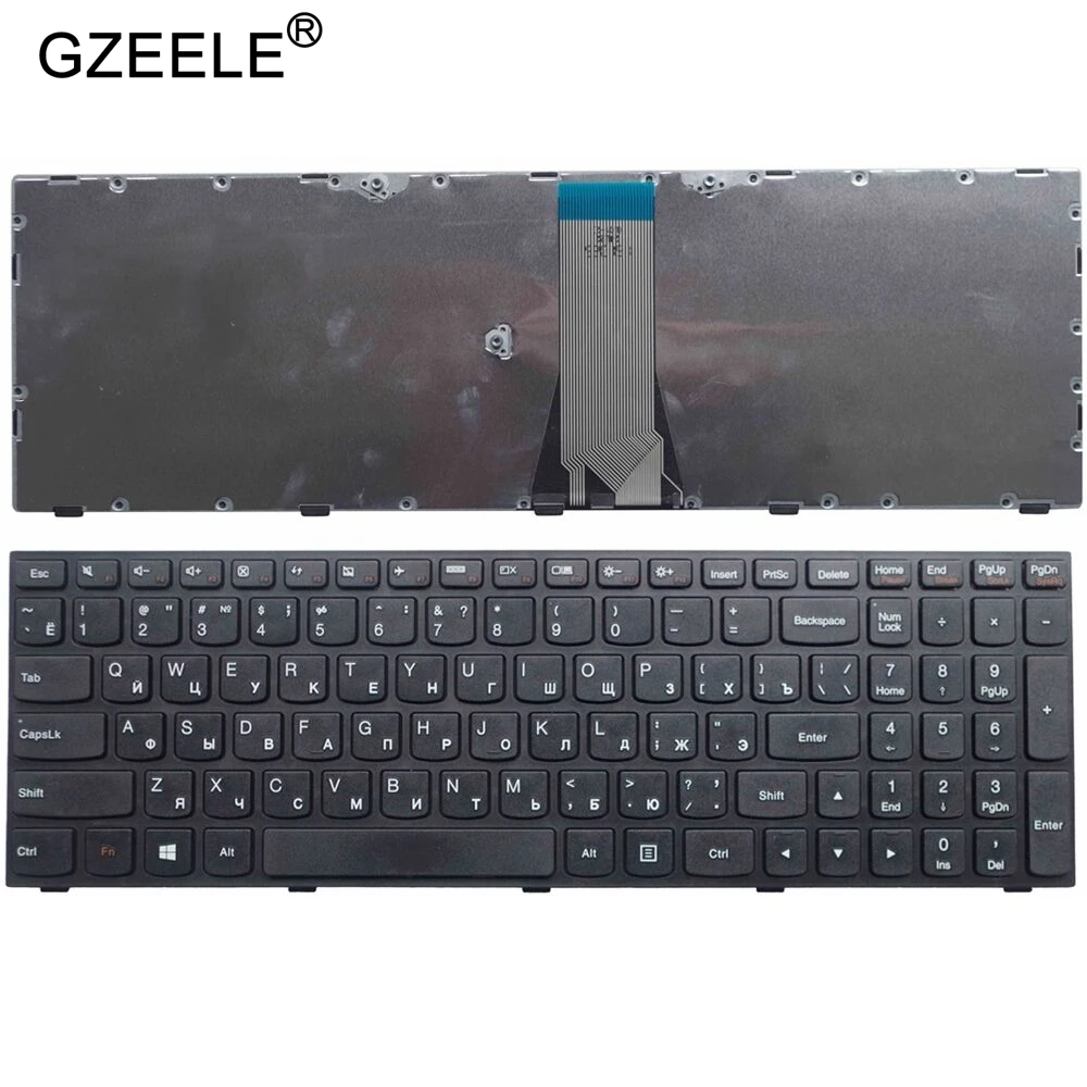 Клавиатура для ноутбука GZEELE RU LENOVO G50 70AT B50 80 Z50 70A 75 80E E50 70 B51 B71 G51 русская Новая