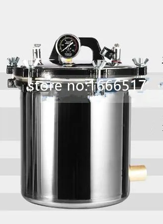 18L XFS-280A Portable Stainless Steel Heating Autoclave High Pressure Sterilizer high quality ne
18L XFS-280A Portable Stainless Steel Heating Autoclave High Pressure Sterilizer high quality ne