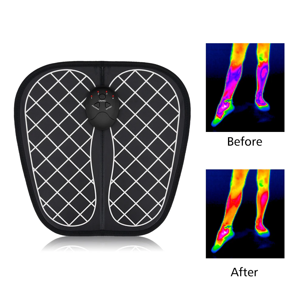 10pcs Electric EMS Foot Massager Pad Feet Muscle Stimulator Foot Massage Mat Improve Blood Circulation Relieve Ache Pain
10pcs Electric EMS Foot Massager Pad Feet Muscle Stimulator Foot Massage Mat Improve Blood Circulation Relieve Ache Pain
