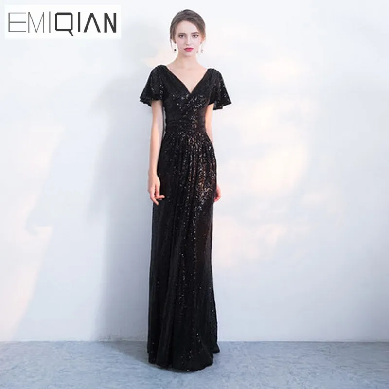 NEW Designer Cap Sleeve Black Red Champagne Long Formal Evening Dresses Mermaid robe de soiree
NEW Designer Cap Sleeve Black Red Champagne Long Formal Evening Dresses Mermaid robe de soiree