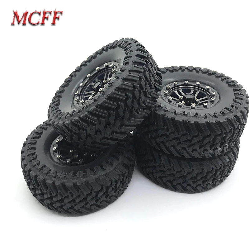4Pcs 1.9Inch Metal Beadlock Wheel Rims & Tire For 1/10 RC Rock Crawler Axial Car SCX10 RR10 AX10 Wraith 90046 90047 Traxxas TRX4
4Pcs 1.9Inch Metal Beadlock Wheel Rims & Tire For 1/10 RC Rock Crawler Axial Car SCX10 RR10 AX10 Wraith 90046 90047 Traxxas TRX4