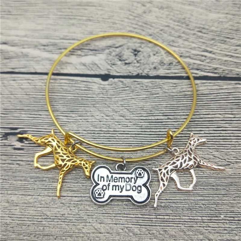 Trendy New Doberman Pinscher Bangles Cute Doberman Pinscher Dog Bangles Bracelets Fashion Pet Jewellery
Trendy New Doberman Pinscher Bangles Cute Doberman Pinscher Dog Bangles Bracelets Fashion Pet Jewellery