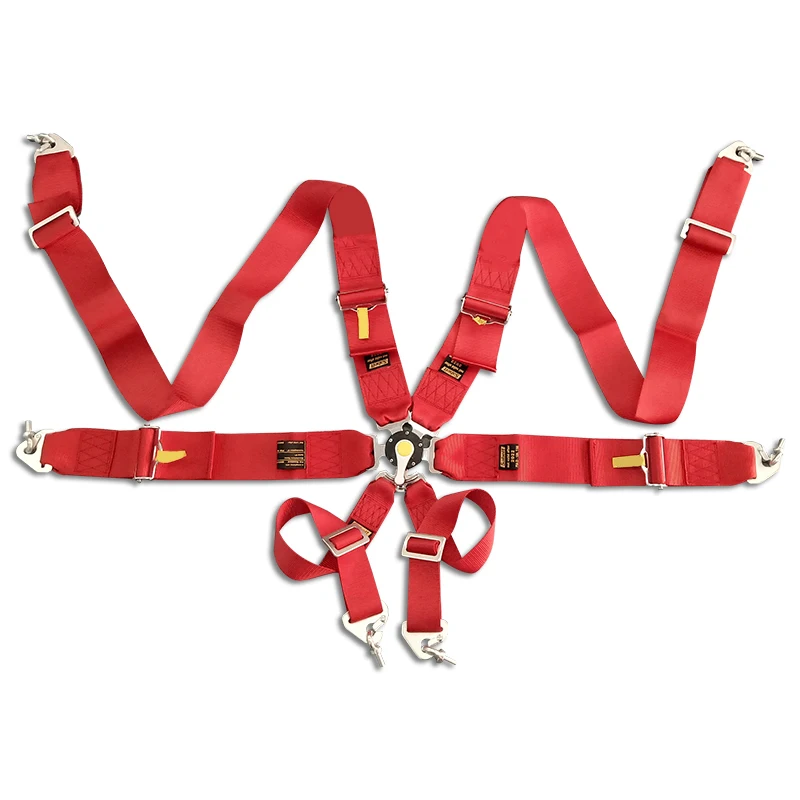 Sports Racing Harness Seat Belt 6 Point 3" FIA 2023 Harness With Camlock (red Blue Black )
Sports Racing Harness Seat Belt 6 Point 3" FIA 2023 Harness With Camlock (red Blue Black )