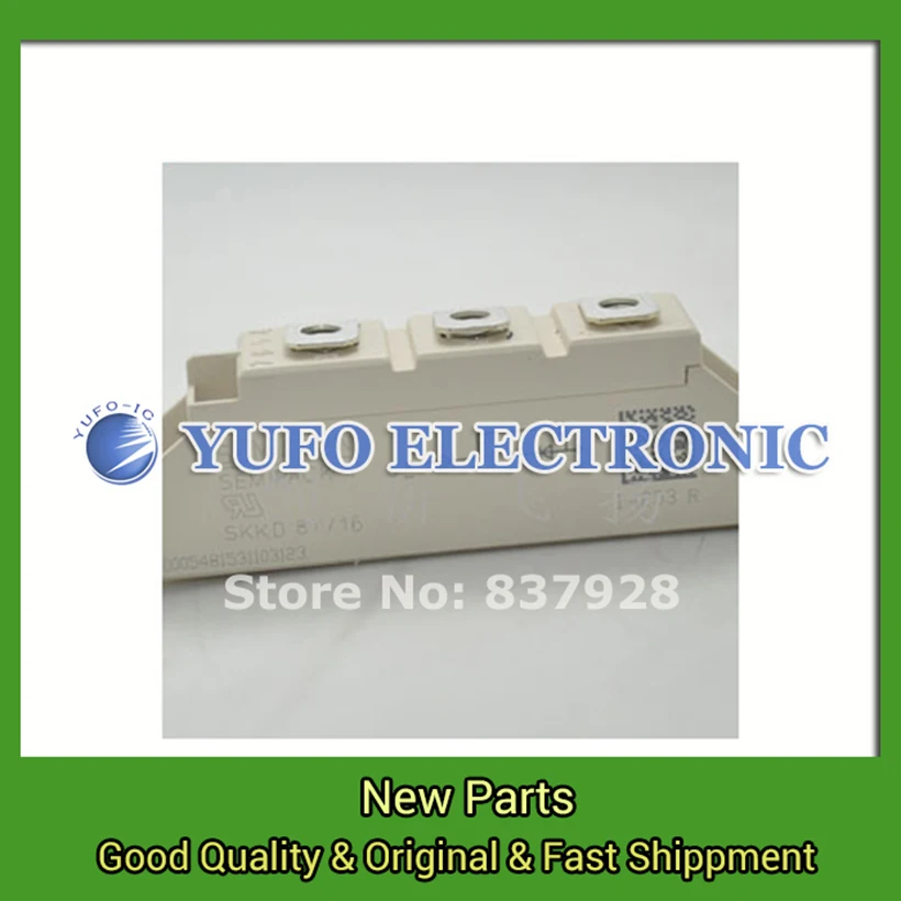 Free Shipping 1PCS SKKD81/16 New Original Special Power Supply Module Can Be Directly Captured
Free Shipping 1PCS SKKD81/16 New Original Special Power Supply Module Can Be Directly Captured