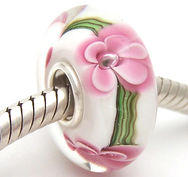 JG887 100% S925 Sterling Silver Beads Murano Glass beads Fit European Charms Bracelet charms diy jewelry Lampwork GlassBeads
JG887 100% S925 Sterling Silver Beads Murano Glass beads Fit European Charms Bracelet charms diy jewelry Lampwork GlassBeads