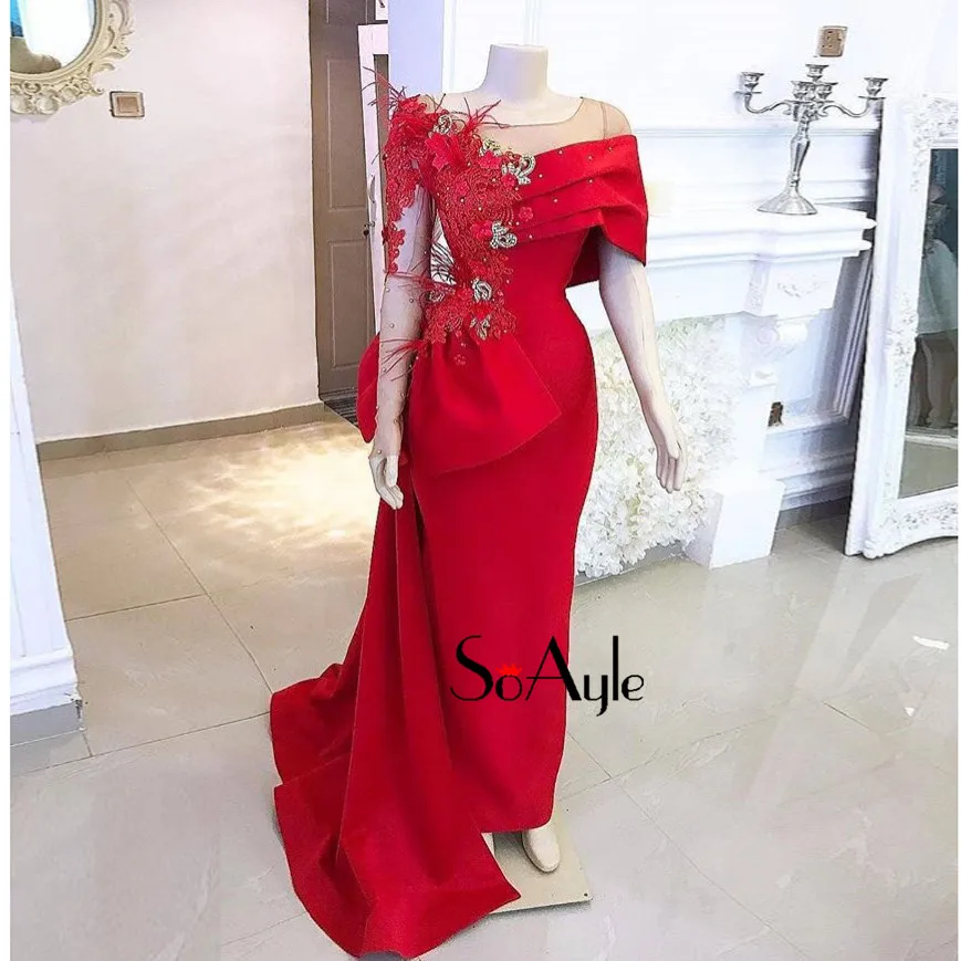 SoAyle Elegant Evening Dress Plus size 2019 Sheath Prom Dresses One Sleeve Birthday Prom Party Gown Red Long Vesidos De Festa
SoAyle Elegant Evening Dress Plus size 2019 Sheath Prom Dresses One Sleeve Birthday Prom Party Gown Red Long Vesidos De Festa
