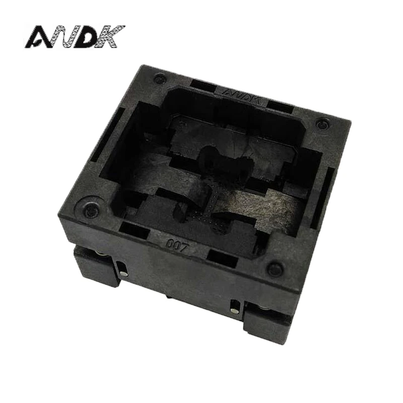 BGA48 OPEN TOP burn-in socket pitch 0.8mm IC size 9*11mm BGA48(9*11)-0.8-TP10/50N BGA48 VFBGA48 Burn in/programmer socket
BGA48 OPEN TOP burn-in socket pitch 0.8mm IC size 9*11mm BGA48(9*11)-0.8-TP10/50N BGA48 VFBGA48 Burn in/programmer socket