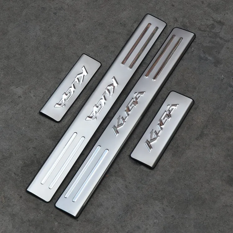 Car accessories Interior & Exterior Stainless Steel Side Door Scuff Plate Door Sill Trim Fit For For Kd Escape 2012 2013 -2017
Car accessories Interior & Exterior Stainless Steel Side Door Scuff Plate Door Sill Trim Fit For For Kd Escape 2012 2013 -2017