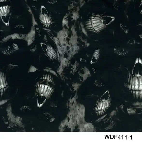 WDF232-1 Decorative Material 10 square Width 1m skull pattern film water transfer printing film patterns
WDF232-1 Decorative Material 10 square Width 1m skull pattern film water transfer printing film patterns