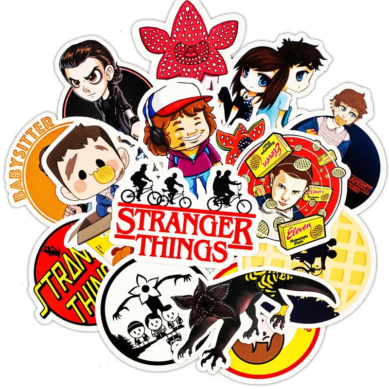 19 шт./компл. стикер Stranger Things американский Montauk для ноутбука багажа автомобиля ПВХ
