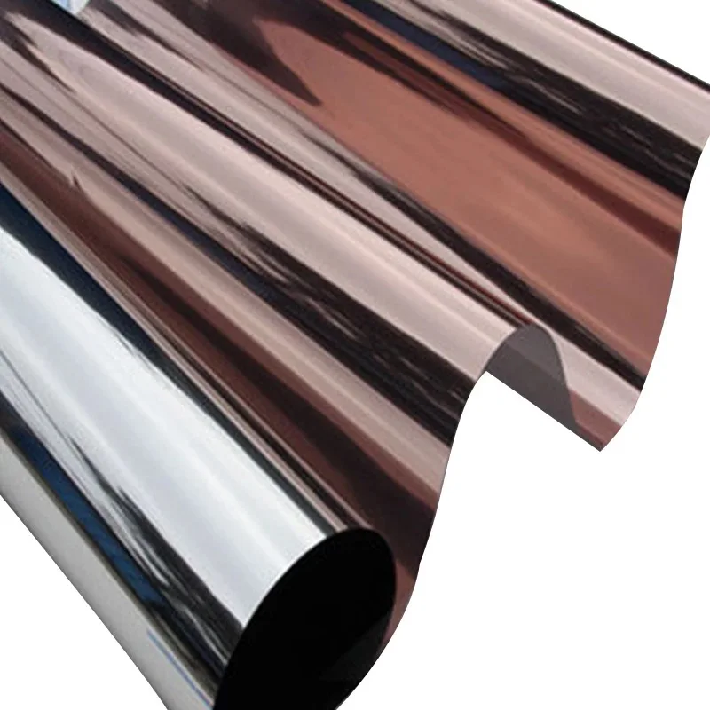 Copper Silver Brown Solar Mirror One Way Privacy Window Film Reflective Glass Sticker Home Bedroom Decorative Film Length 500cm
Copper Silver Brown Solar Mirror One Way Privacy Window Film Reflective Glass Sticker Home Bedroom Decorative Film Length 500cm