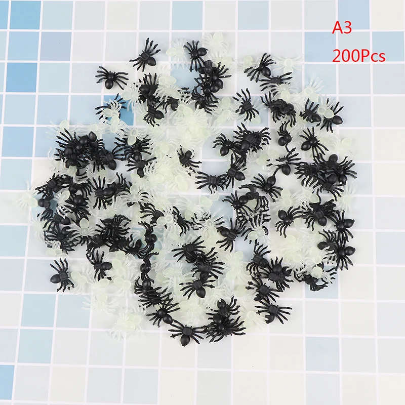 50/100/200Pcs Plastic Small Fake Spider Halloween Pranks Joking Toys Halloween Decorative Spiders Toys Novelty Realistic Props
50/100/200Pcs Plastic Small Fake Spider Halloween Pranks Joking Toys Halloween Decorative Spiders Toys Novelty Realistic Props