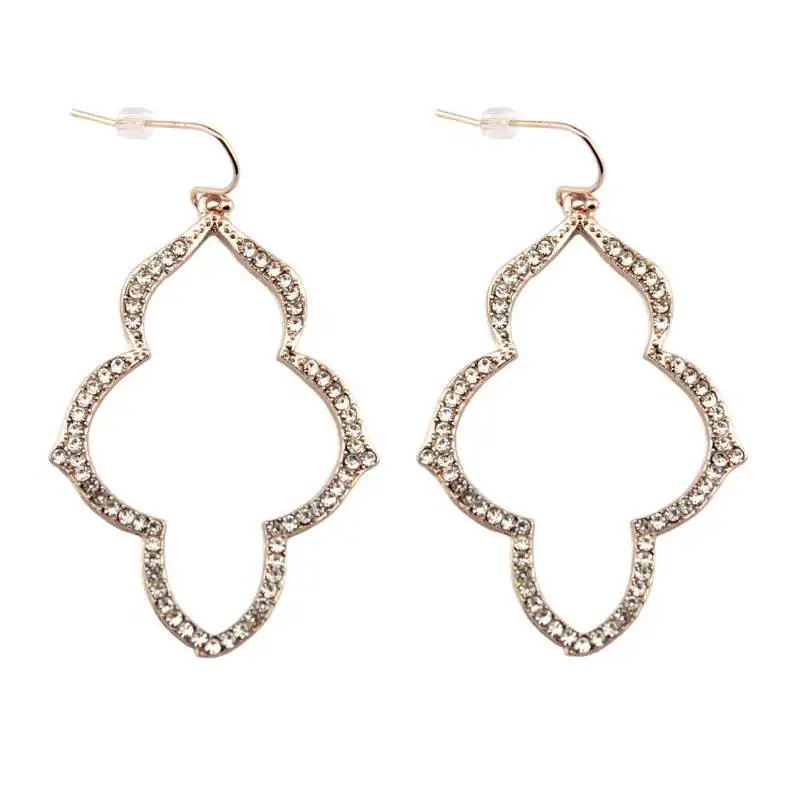 2019 New Gold Pave Shiny Crystal Arabesque Chandeliers Earrings for Women Fashion Statement Drop Earrings Jewelry Wholesale
2019 New Gold Pave Shiny Crystal Arabesque Chandeliers Earrings for Women Fashion Statement Drop Earrings Jewelry Wholesale