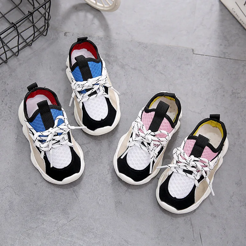 Children Shoes Lace-Up Patchwork Girls Boys Sneakers Breathable Comfortable Kids Sport Shoe Baby Toddler Outdoor Sneakers
Children Shoes Lace-Up Patchwork Girls Boys Sneakers Breathable Comfortable Kids Sport Shoe Baby Toddler Outdoor Sneakers