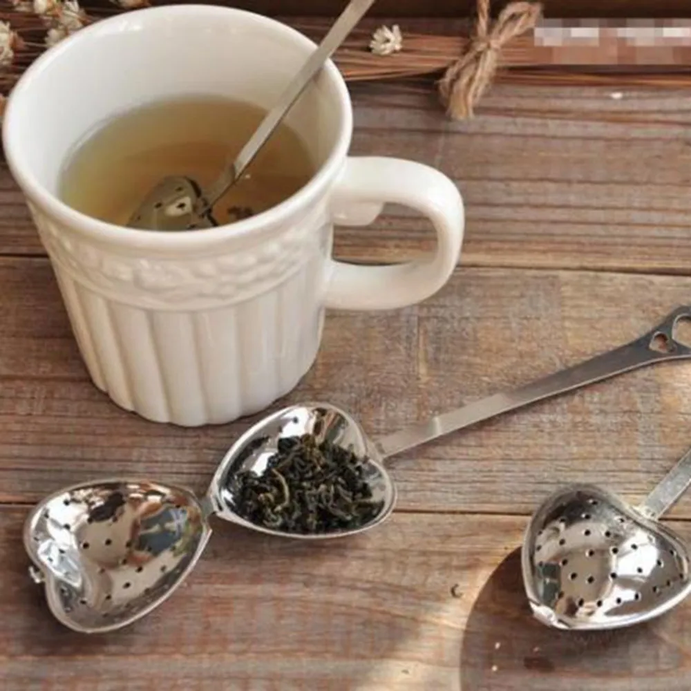 100 PCS Wholesale Hot sale Love Heart Shape Style Stainless Steel Tea Infuser Teaspoon Strainer Spoon DHL free sipping
100 PCS Wholesale Hot sale Love Heart Shape Style Stainless Steel Tea Infuser Teaspoon Strainer Spoon DHL free sipping