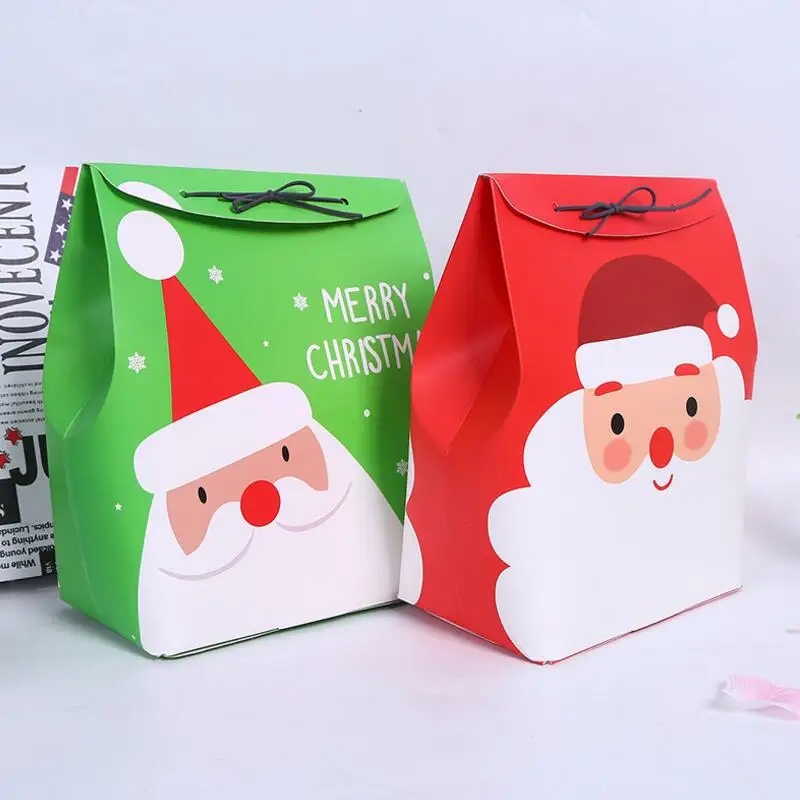 10pcs/lot Lovely Santa Claus Printing Paper Gift Box Sweet Candy Box Christmas Gift Bag Christmas Small Handbag
10pcs/lot Lovely Santa Claus Printing Paper Gift Box Sweet Candy Box Christmas Gift Bag Christmas Small Handbag