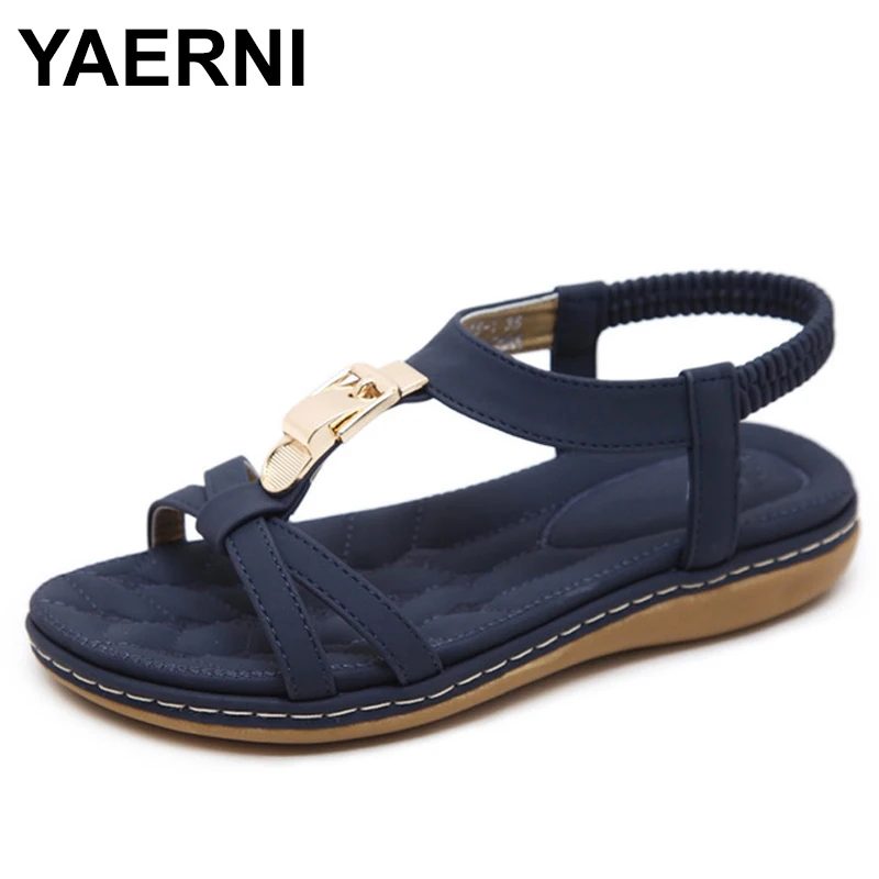 YAERNI Women Sandals Summer 2021 Gladiator Shoes Woman Bohemia Women Flat Casual Sandals Metal Buckle Flip-Flop Beach Sandals
YAERNI Women Sandals Summer 2021 Gladiator Shoes Woman Bohemia Women Flat Casual Sandals Metal Buckle Flip-Flop Beach Sandals