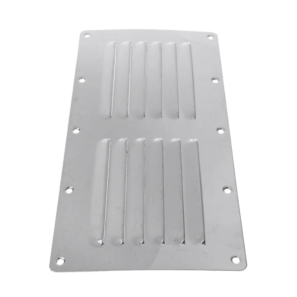 23x11.5 cm Boat Vertical Rectangular Louvered Vent Cover Louver Ventilator Ventilation Yacht Air Vent Cover Stainless Steel
23x11.5 cm Boat Vertical Rectangular Louvered Vent Cover Louver Ventilator Ventilation Yacht Air Vent Cover Stainless Steel