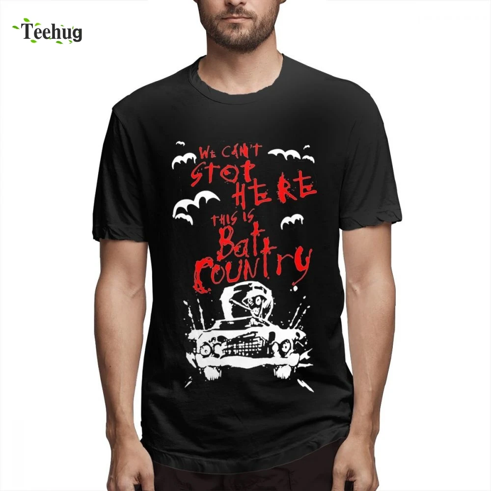 Fear And Loathing In Las Vegas Bat Country T Shirt Johnny Depp Clothes Leisure Boy New Arrival Summer 100% Cotton Tee Shirt
Fear And Loathing In Las Vegas Bat Country T Shirt Johnny Depp Clothes Leisure Boy New Arrival Summer 100% Cotton Tee Shirt