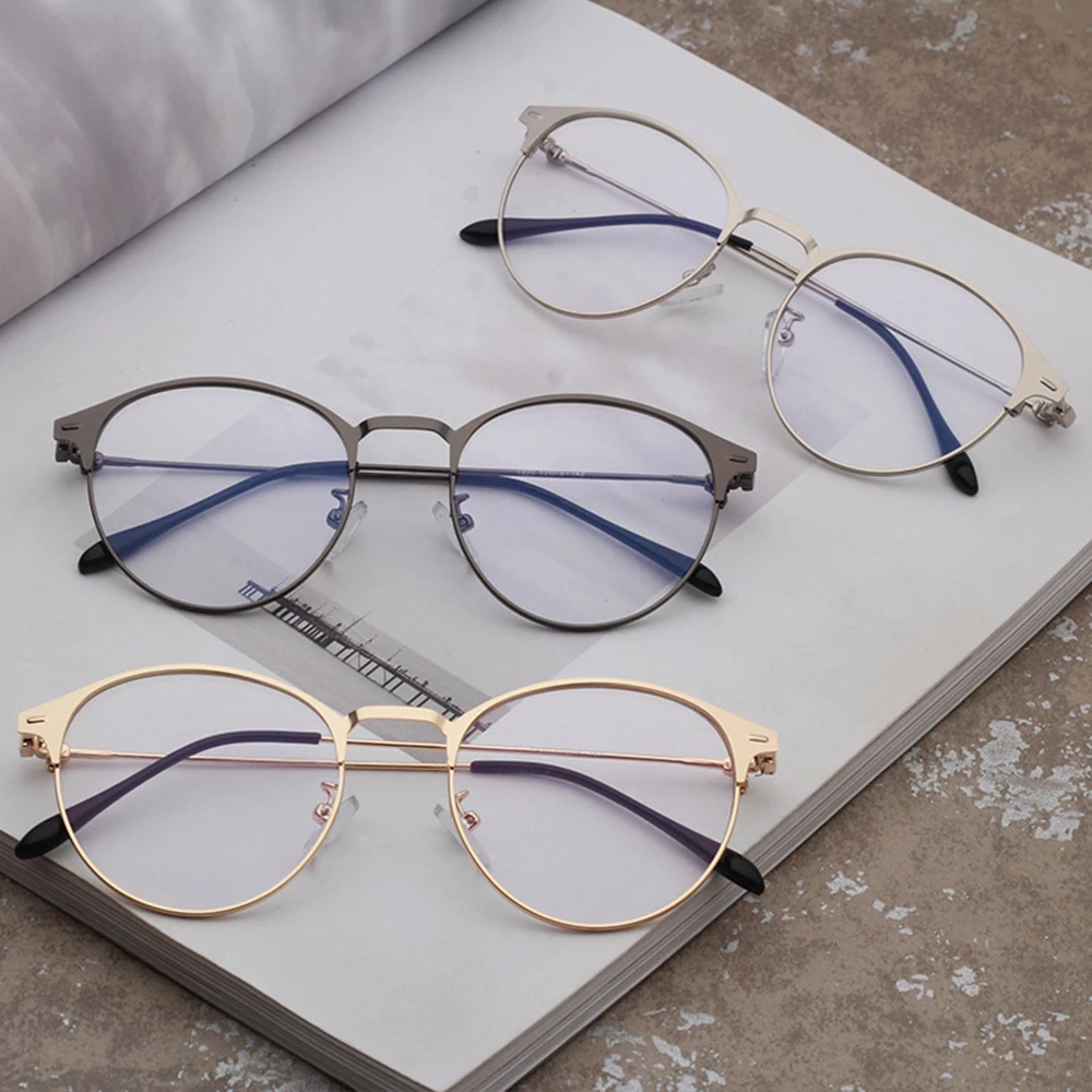 Transparent Glasses Frames Fashion Retro Metal Eye Glasses Frame Optical Reading Glasses Frame Women and Men 2019 Glass 1920OLO
Transparent Glasses Frames Fashion Retro Metal Eye Glasses Frame Optical Reading Glasses Frame Women and Men 2019 Glass 1920OLO