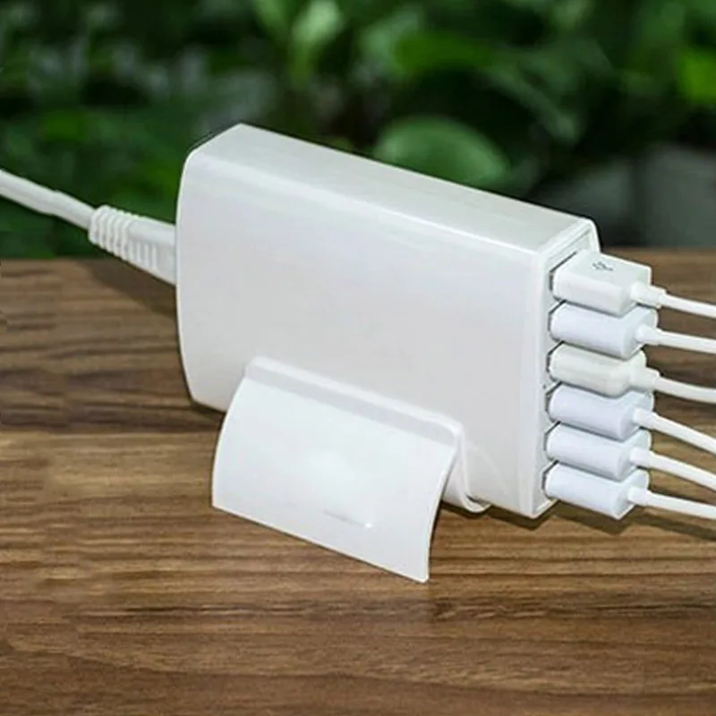 Универсальное настольное зарядное устройство адаптер 60 Вт 5V12A 6 портов Multil USB