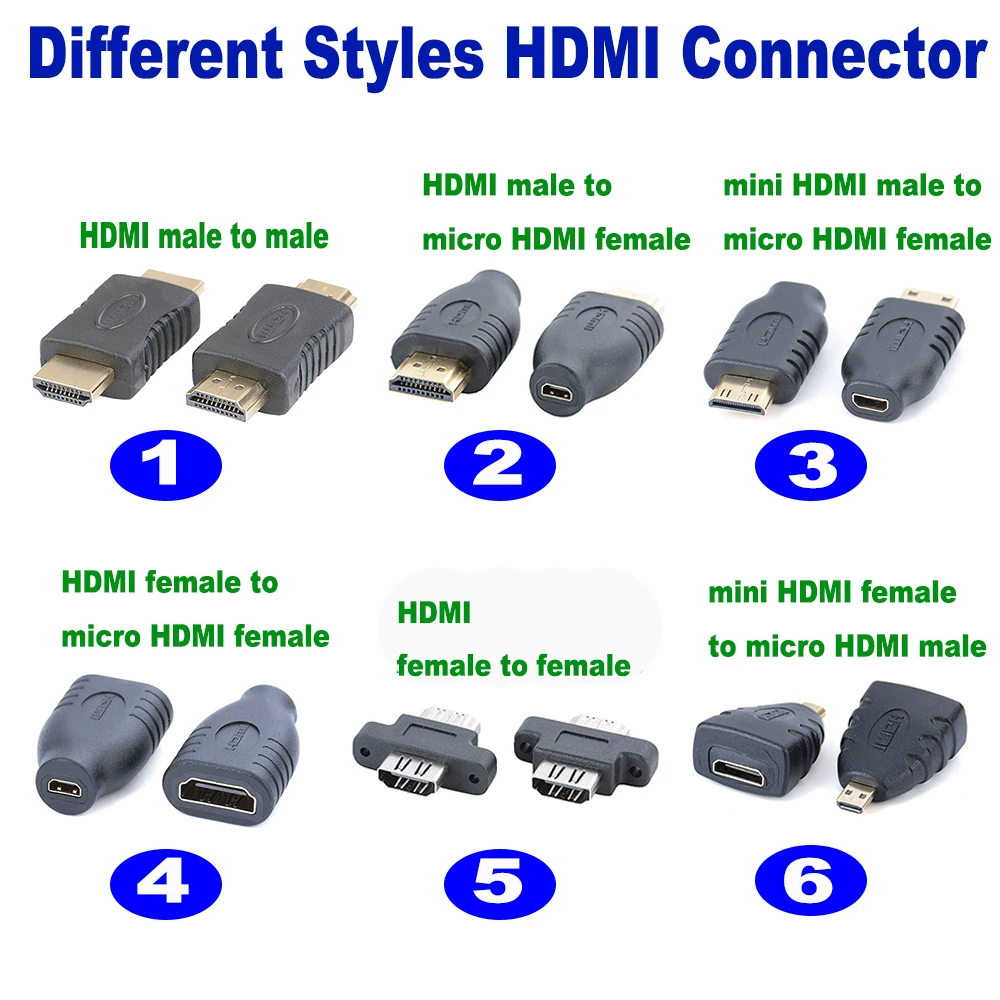 10 шт./лот HDMI разъем штекер-гнездо 4K преобразователь удлинитель 1080P HDTV ПК HDMI адаптер к Mini HDMI Micro HDMI штекер-штекер
10 шт./лот HDMI разъем штекер-гнездо 4K преобразователь удлинитель 1080P HDTV ПК HDMI адаптер к Mini HDMI Micro HDMI штекер-штекер