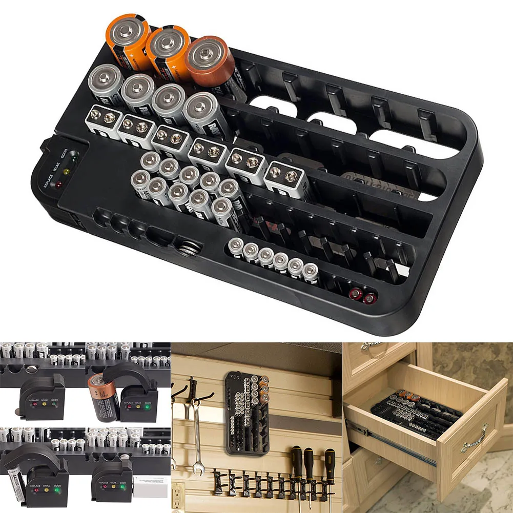 Hot Battery Storage Case Organizer Tester Wall Mounted Drawer for Garage Office Home XH8Z AP03
Hot Battery Storage Case Organizer Tester Wall Mounted Drawer for Garage Office Home XH8Z AP03