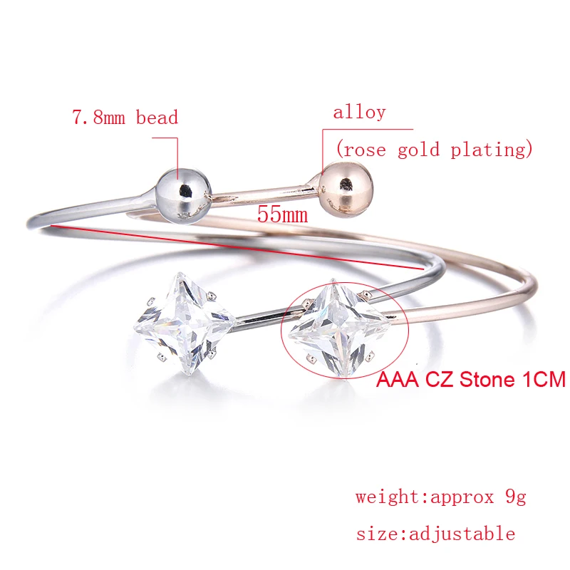 Fashion Minimalist Bracelet Women Bangles Crystal Opening Nail Cuff Bangle Bracelet With Arrow Bijoux Luxury Jewelry Designers
Fashion Minimalist Bracelet Women Bangles Crystal Opening Nail Cuff Bangle Bracelet With Arrow Bijoux Luxury Jewelry Designers