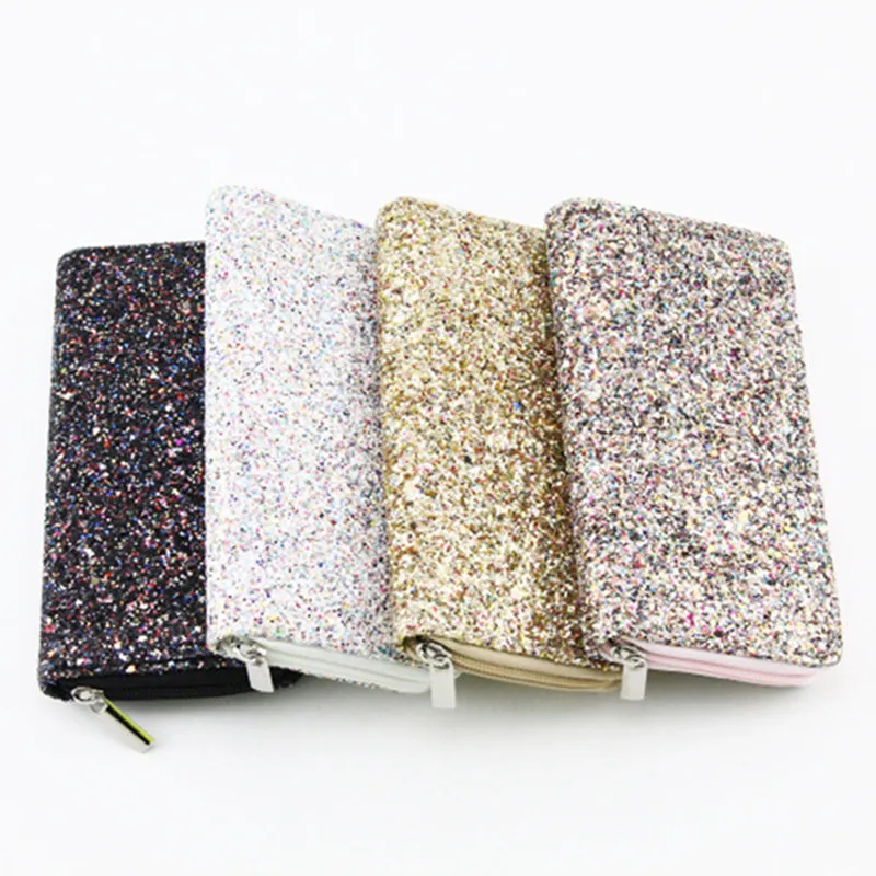 5pcs Women's Wallets Purses Laser Sequins Long Wallet For Girl Ladies Money Coin Pocket Card Holder Female Wallets Clutch Bag
5pcs Women's Wallets Purses Laser Sequins Long Wallet For Girl Ladies Money Coin Pocket Card Holder Female Wallets Clutch Bag