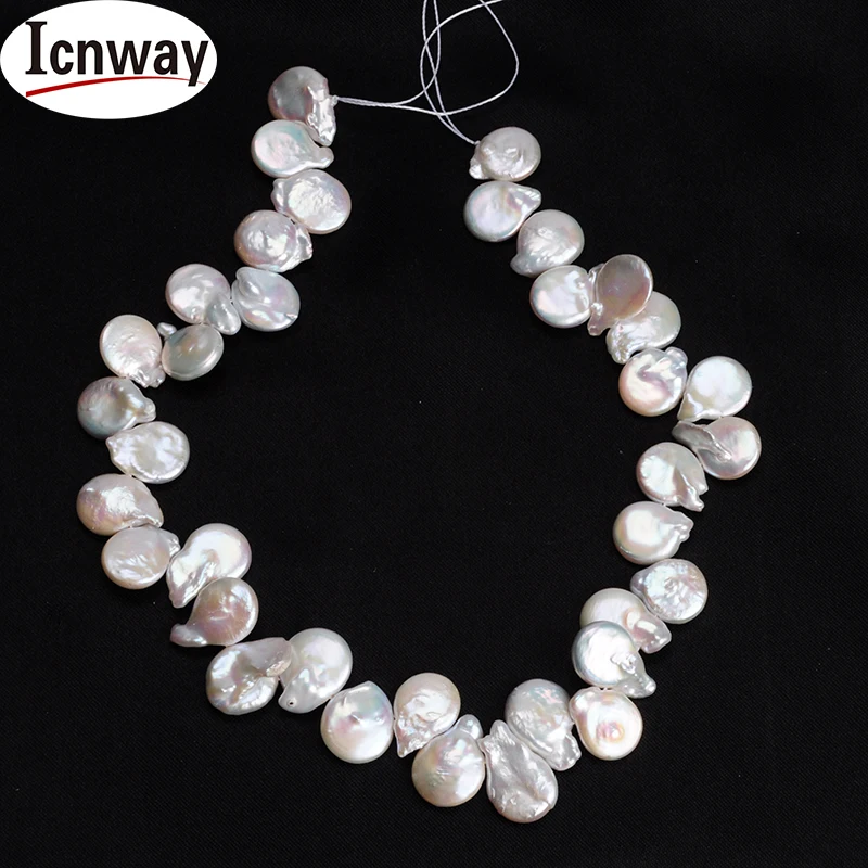 Natural AA drop button white Freshwater Pearl 13-14mm 15inches DIY necklace bracelet FreeShipping Wholesale icnway
Natural AA drop button white Freshwater Pearl 13-14mm 15inches DIY necklace bracelet FreeShipping Wholesale icnway