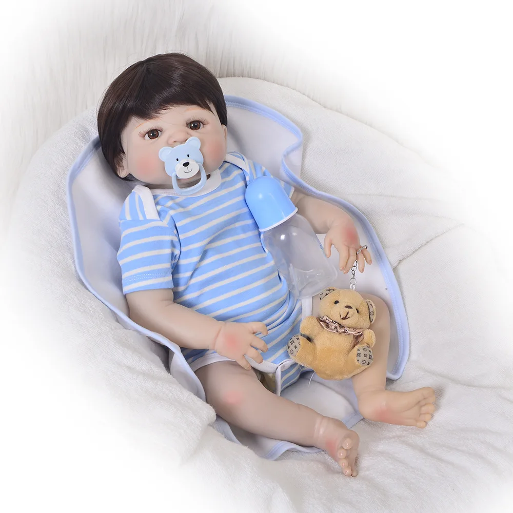 22 дюймов 55 см куклы reborn полный силиконовые кукол младенцев bebe жив lifelike моделирование очаровательны купаться мальчик возрождается игровой д...
22 дюймов 55 см куклы reborn полный силиконовые кукол младенцев bebe жив lifelike моделирование очаровательны купаться мальчик возрождается игровой д...