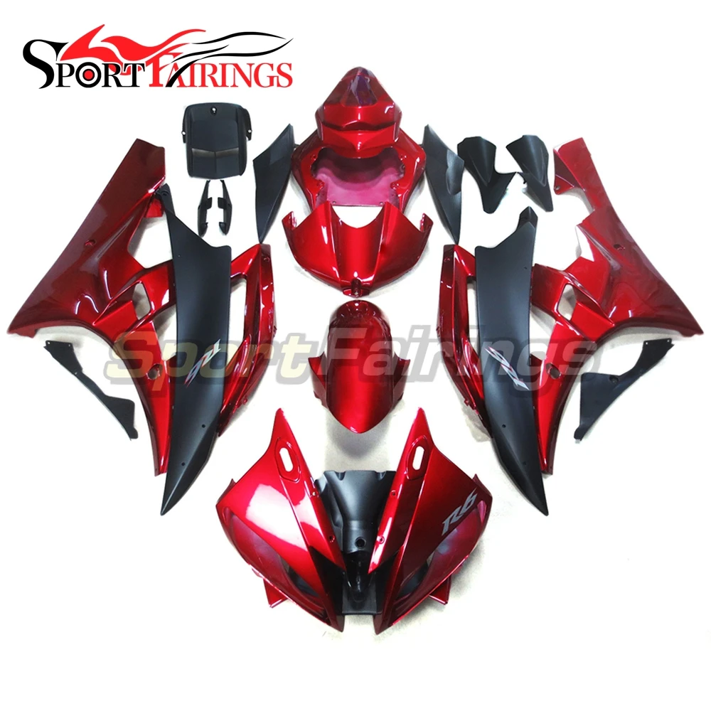 Обтекатели для Yamaha YZF600 R6 06 07 Год 2006 2007 ABS Обтекатели для кузова мотоцикла Красные матовые черные обтекатели
Обтекатели для Yamaha YZF600 R6 06 07 Год 2006 2007 ABS Обтекатели для кузова мотоцикла Красные матовые черные обтекатели
