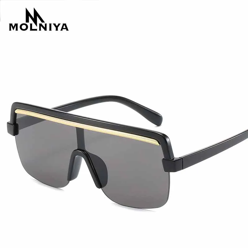 MOLNIYA Retro Square Sunglasses Women Siamese Leopard Big Frame Sun Glasses Men Gradient Ocean Lens Eyewear
MOLNIYA Retro Square Sunglasses Women Siamese Leopard Big Frame Sun Glasses Men Gradient Ocean Lens Eyewear