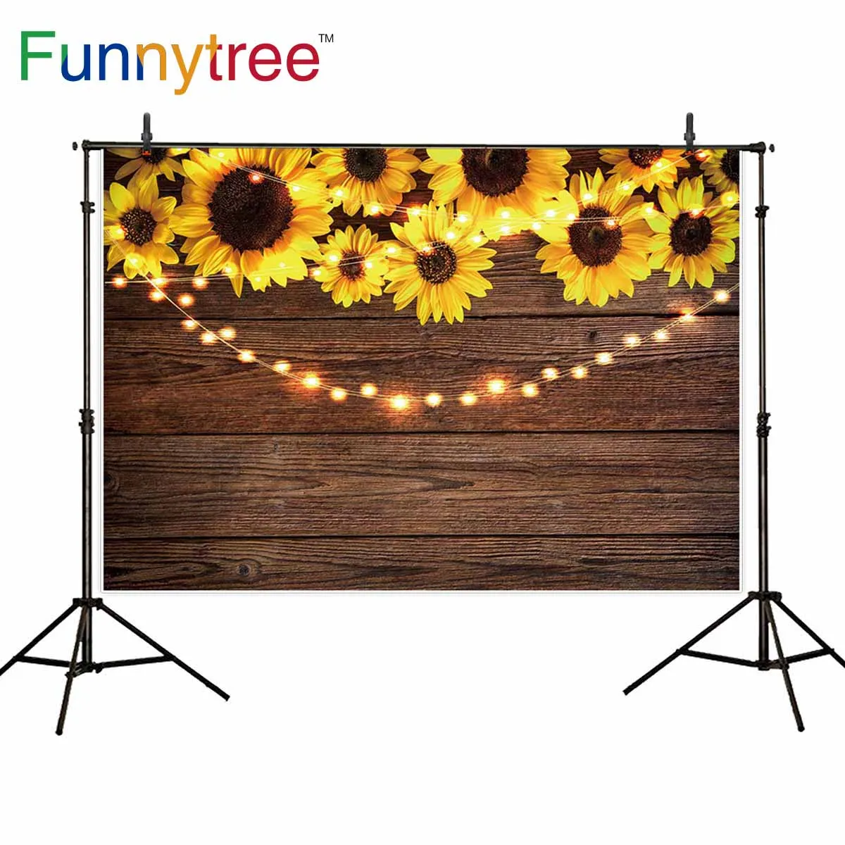 Funnytree photography photobooth wooden board sunflower spring light post backdrops vinyl photo background studio photophone
Funnytree photography photobooth wooden board sunflower spring light post backdrops vinyl photo background studio photophone