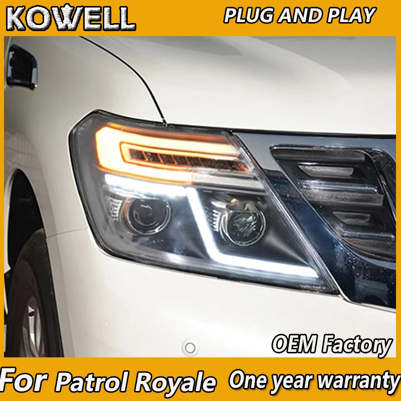 KOWELL стайлинга автомобилей 2010-2016 головной светильник для NISSAN Patrol Royale светодиодный головной светильник xenon объектива светодиодный автомобил...
KOWELL стайлинга автомобилей 2010-2016 головной светильник для NISSAN Patrol Royale светодиодный головной светильник xenon объектива светодиодный автомобил...