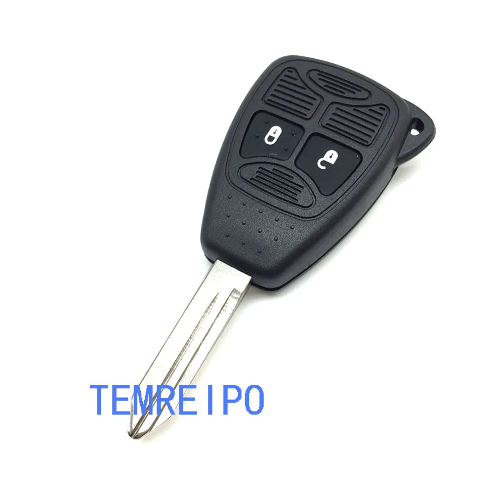 Корпус для автомобильного ключа с 2 кнопками пустой корпус Chrysler Dodge Jeep|blanks for keys|blank