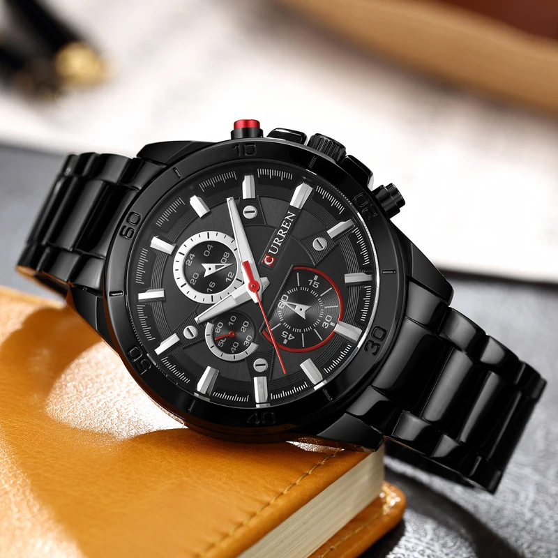 NEW CURREN Watches Men Top Brand fashion quartz watch male relogio masculino Male Army Military Sports Analog Casual Clock
NEW CURREN Watches Men Top Brand fashion quartz watch male relogio masculino Male Army Military Sports Analog Casual Clock