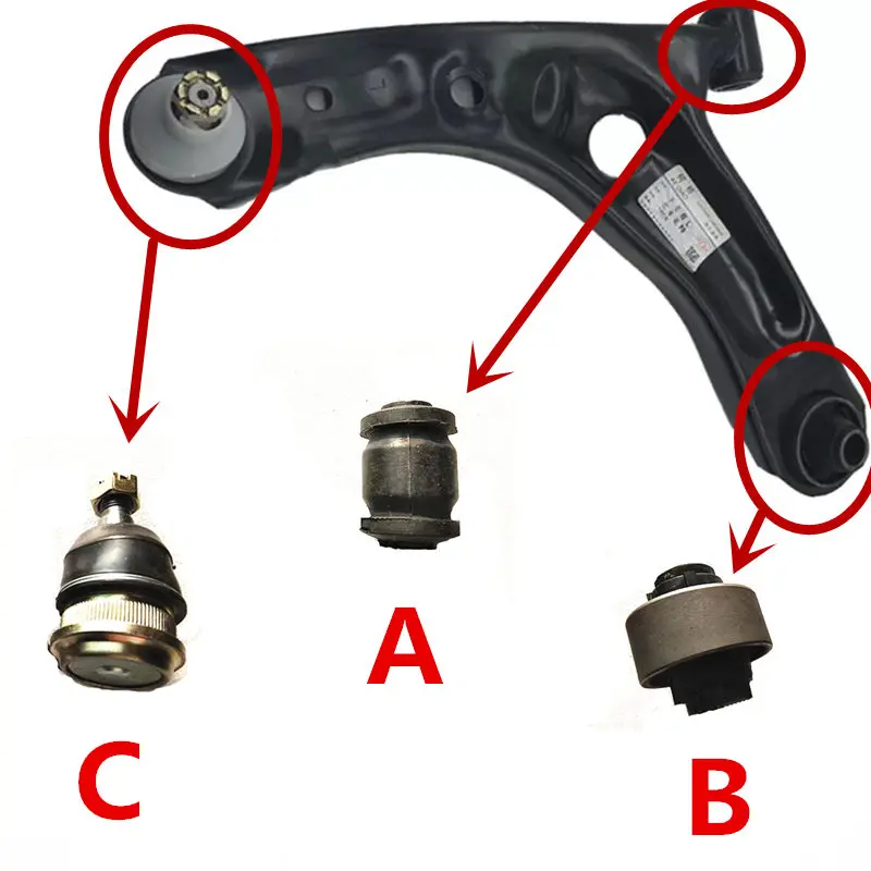 Car suspension front lower arm bushing, joint, Arm ball head for Geely LC ,Geely GX2,Geely Emgrand XPandino
Car suspension front lower arm bushing, joint, Arm ball head for Geely LC ,Geely GX2,Geely Emgrand XPandino