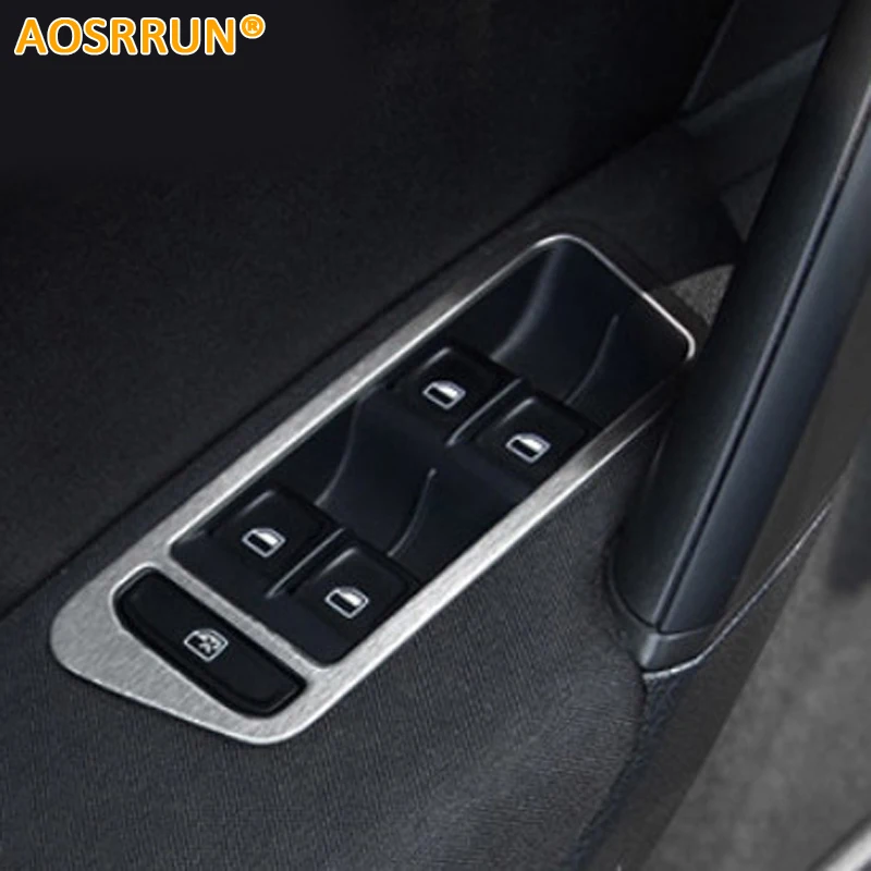 Stainless steel Window lifter switch Cover For VW Volkswagen Golf 7 MK7 2014 2015 Car accessories
Stainless steel Window lifter switch Cover For VW Volkswagen Golf 7 MK7 2014 2015 Car accessories